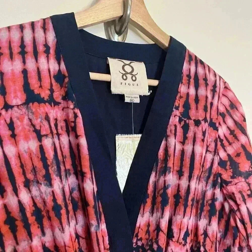 NWT FIGUE Florence Kimono Dress - Picture 9 of 15
